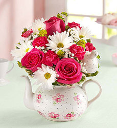 Mom's Tea Party Davenport Florist - Same Day Flower Delivery - Flower Power 